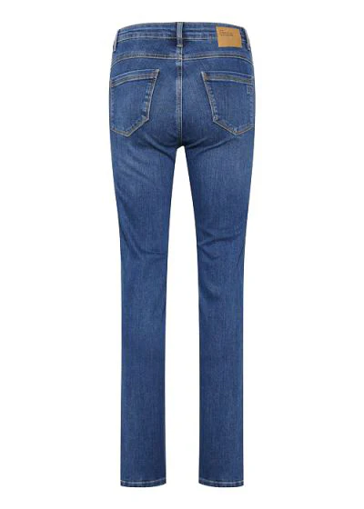 My Essential Wardrobe The Celina 100 High Straight Y Medium Denim Blue - Image 6