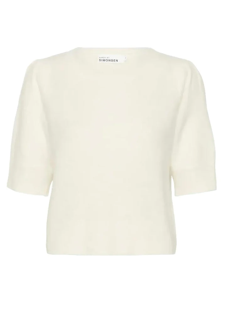 Karen by Simonsen KBNoabelle Plain Pullover Egret - Image 4