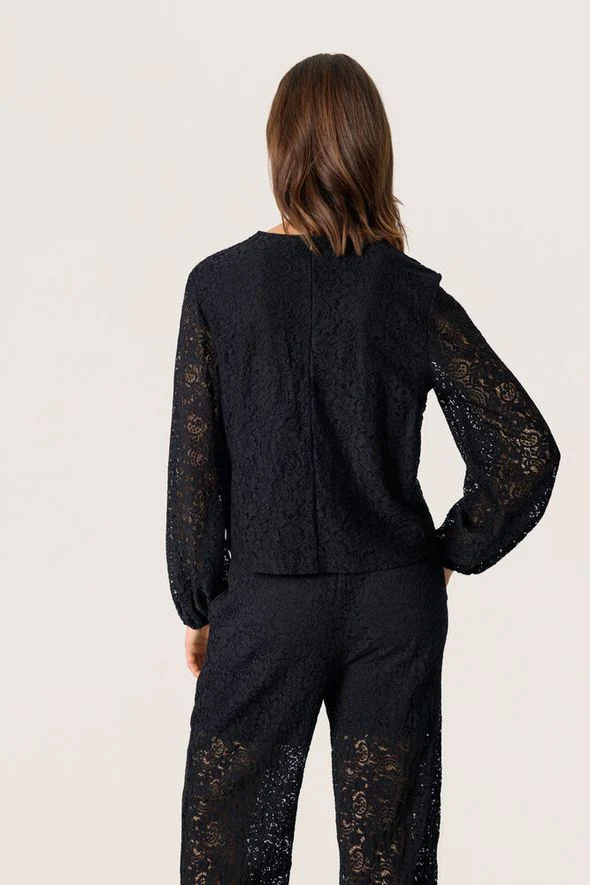 Soaked SLHenni Blouse LS black - Image 3