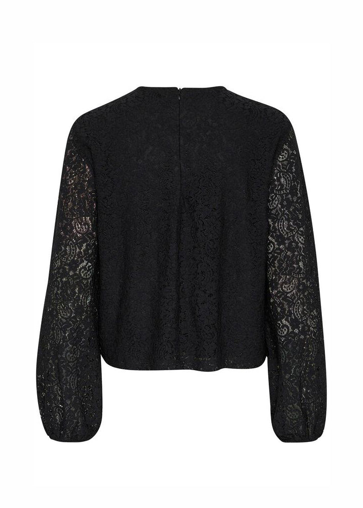 Soaked SLHenni Blouse LS black - Image 4