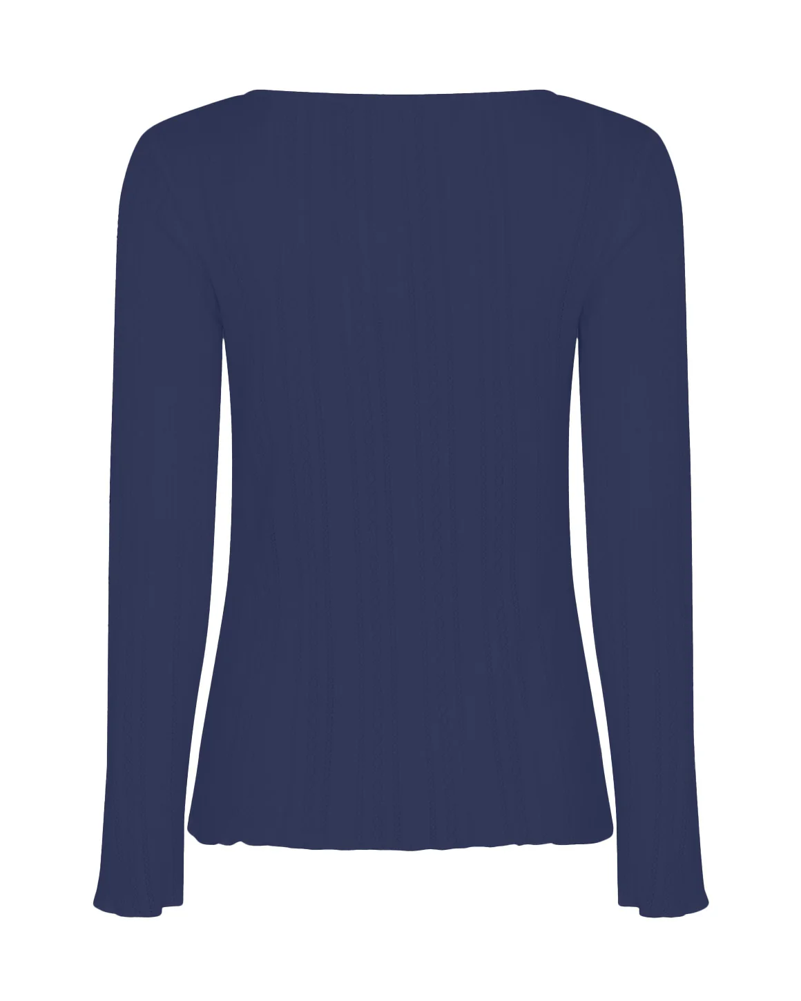 La Rouge  Lotus T-shirt L/S Navy - Image 6