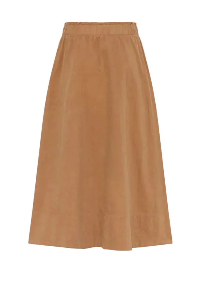 La Rouge Vilma Skirt Corduroy Camel - Image 3