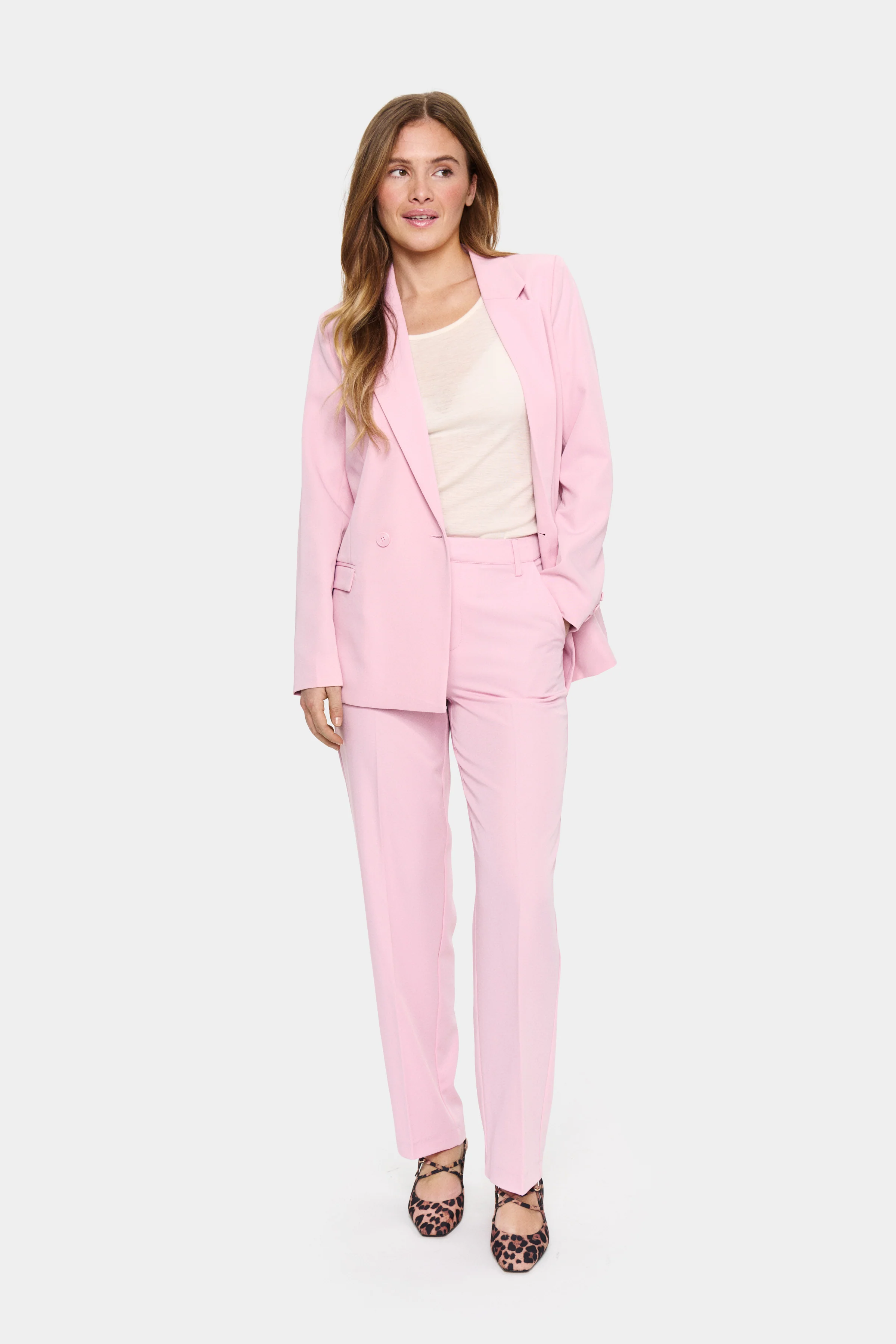 Pre-order uge 19. Saint Tropez LamiaSZ Pants Pink Nectar - Image 5