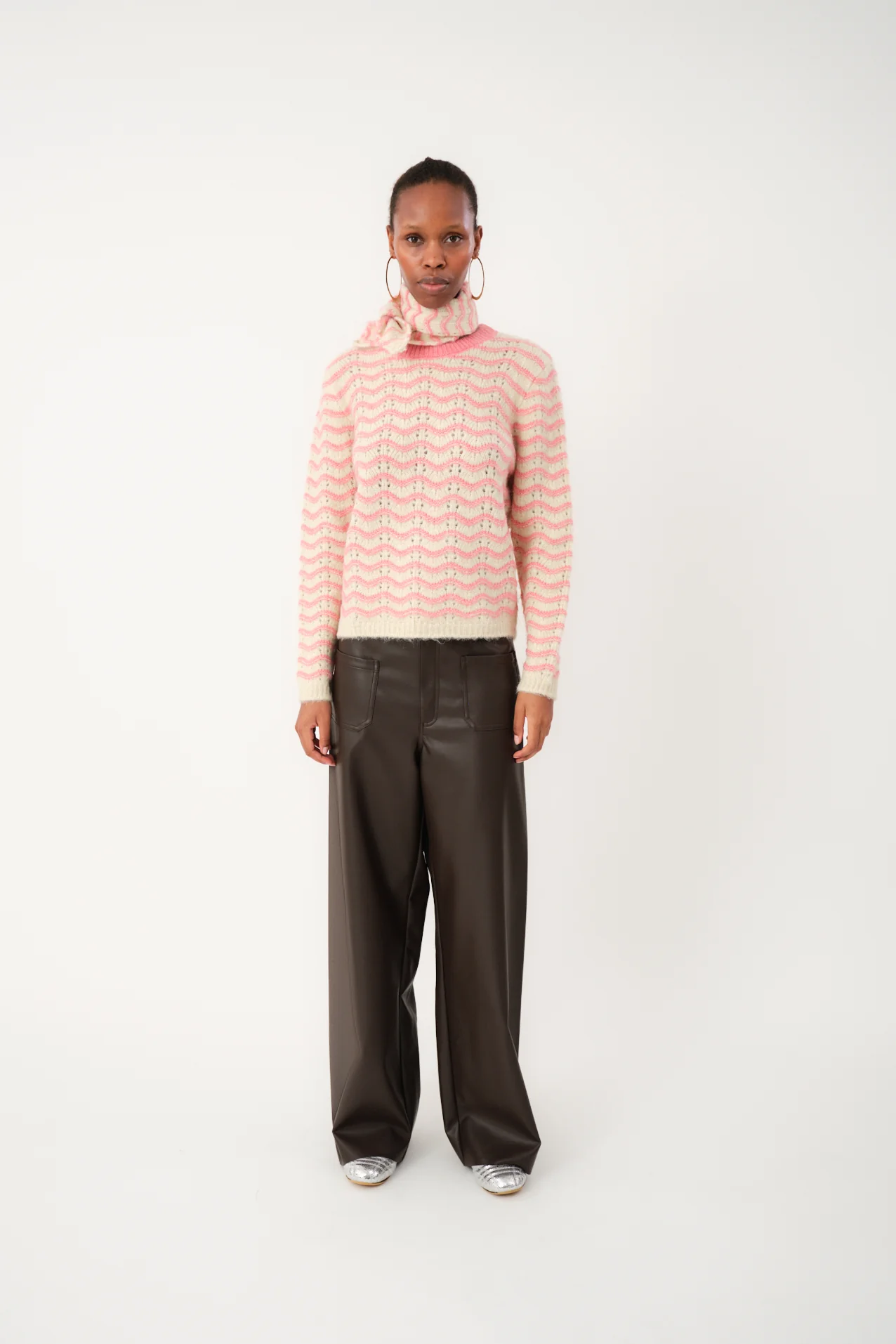 Lollys Laundry LanoLL Jumper Knit LS pink - Image 5