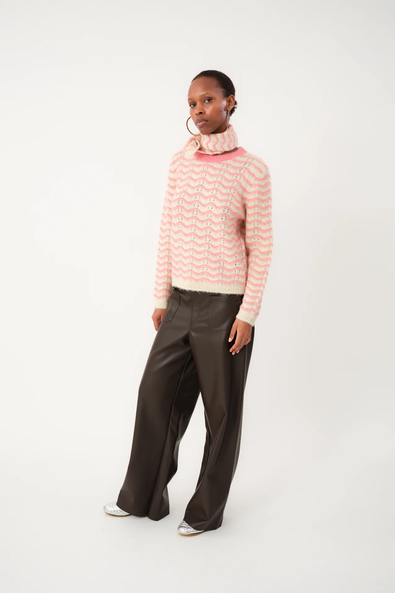 Lollys Laundry LanoLL Jumper Knit LS pink - Image 6