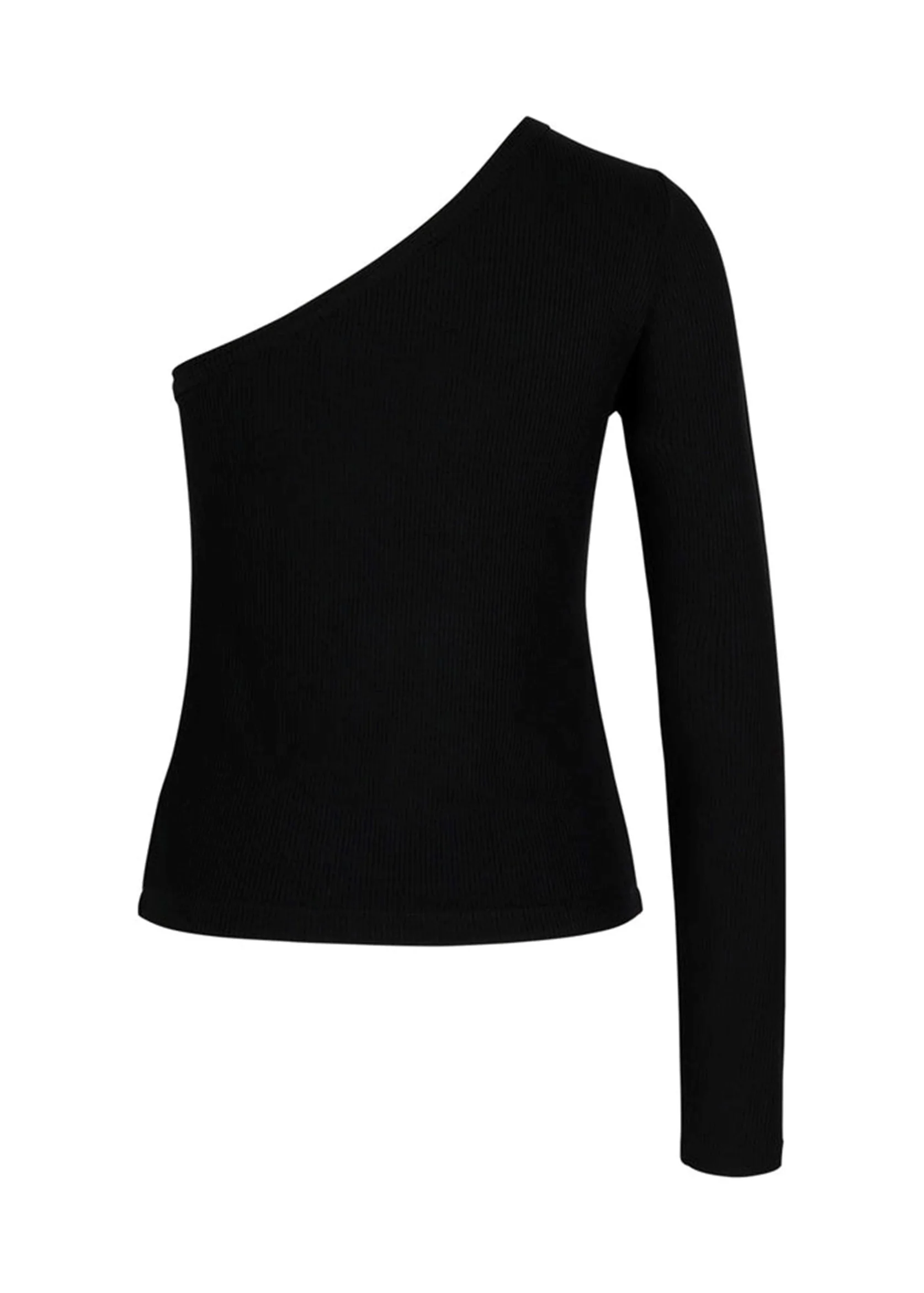 La Rouge Lisa One shoulder L/S Black - Image 3