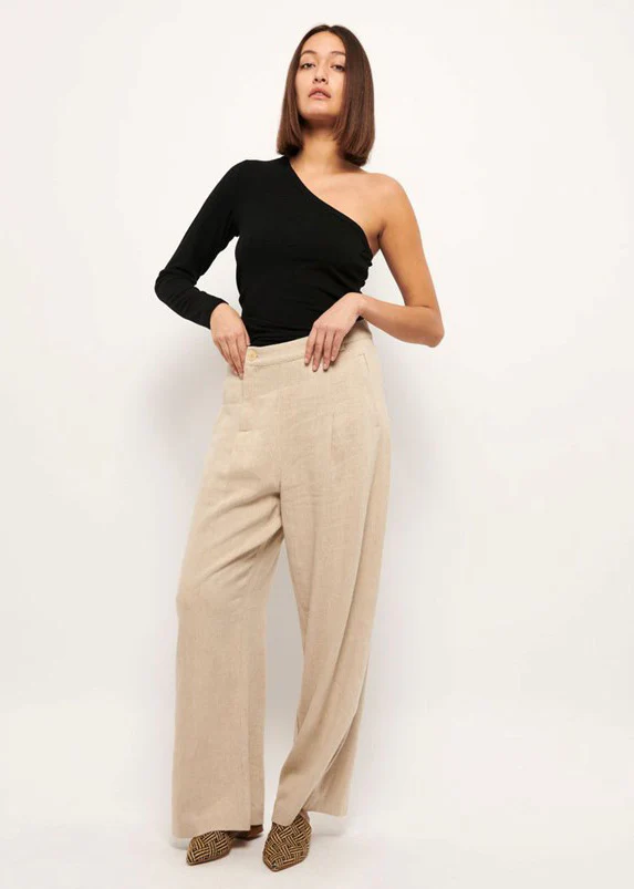 La Rouge Lisa One shoulder L/S Black - Image 4