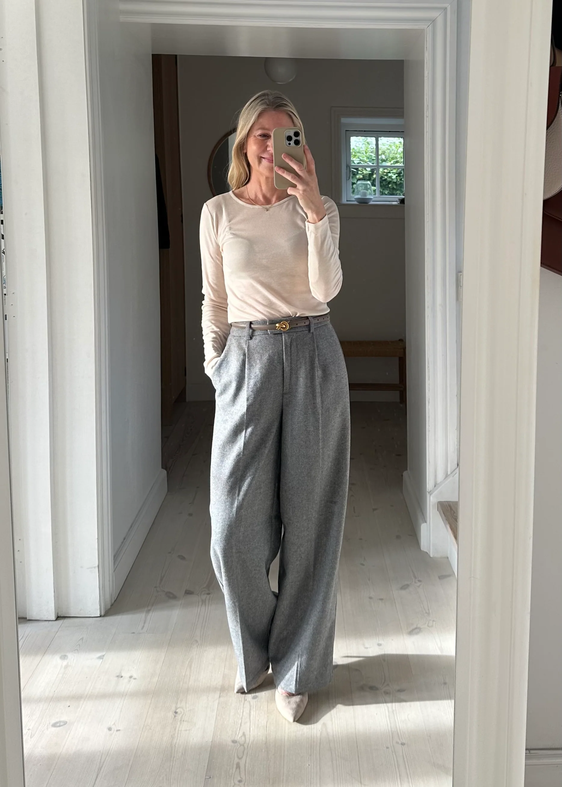 Modström LissieMD pants Grey Melange - Image 3