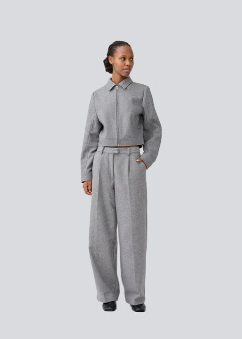 Modström LissieMD pants Grey Melange - Image 4