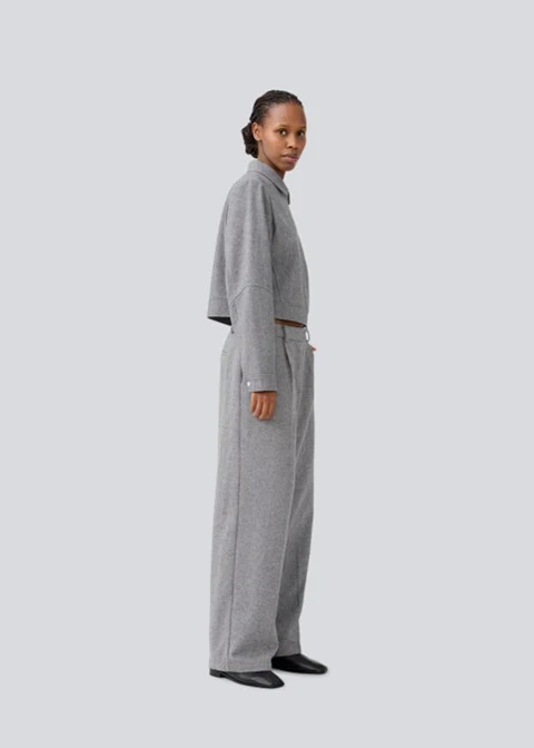 Modström LissieMD pants Grey Melange - Image 7