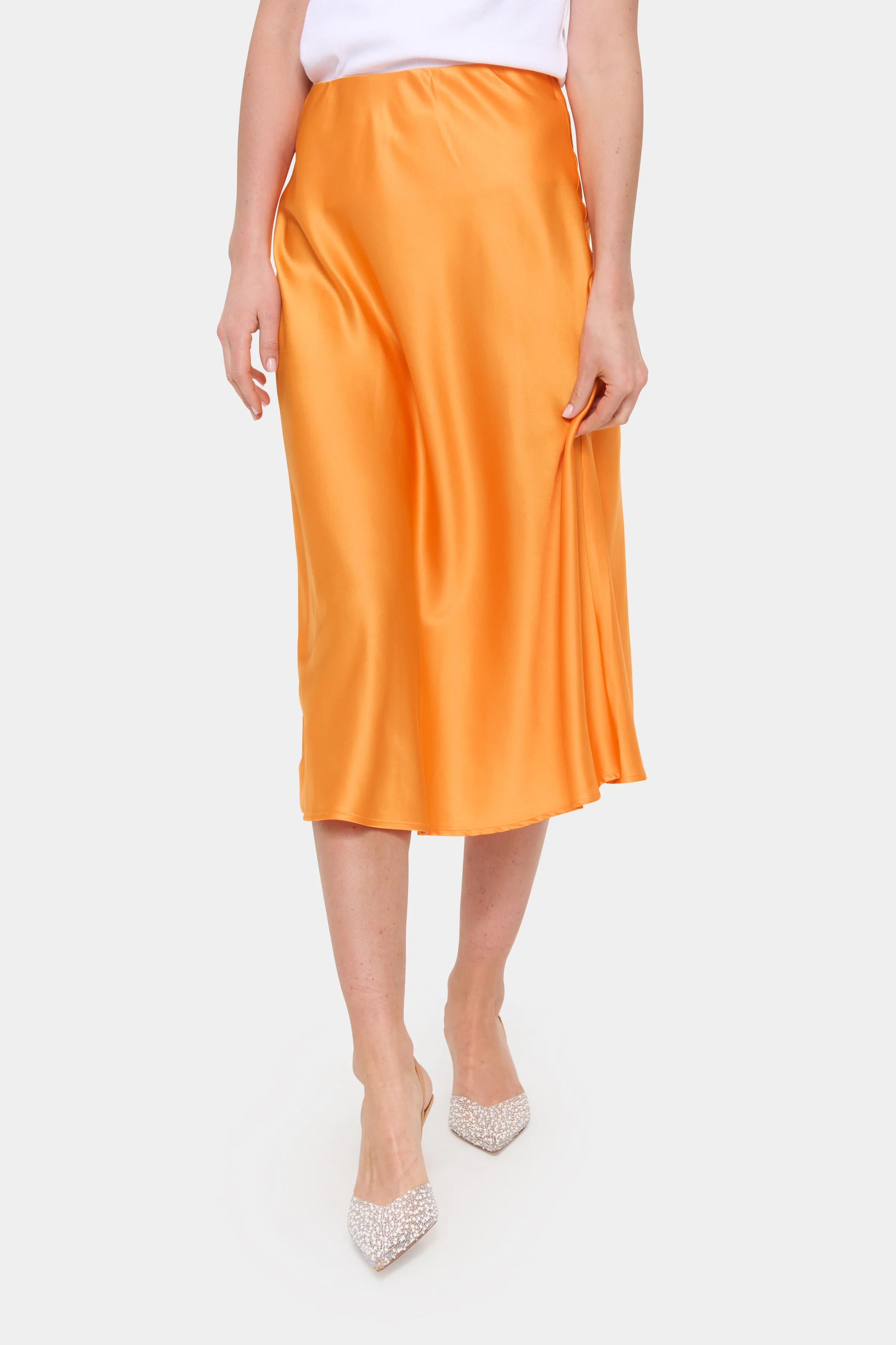 Saint Tropez LodisaSZ Skirt Flame Orange - Image 2