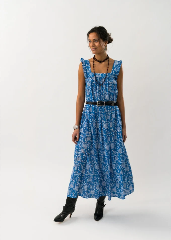 Lollys Laundry KiraLL dress blue - Image 4