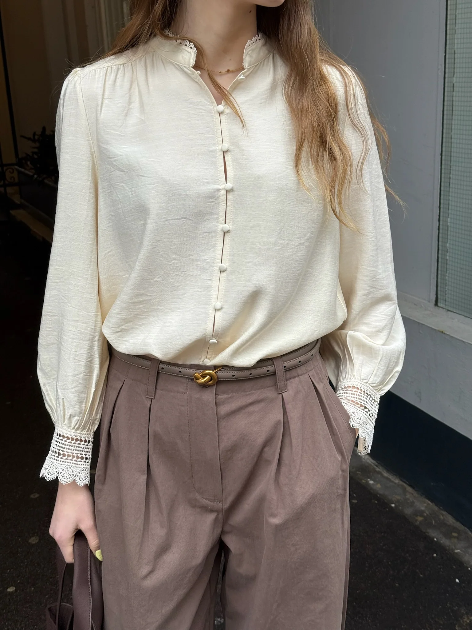 Lollys Laundry LuceLL Shirt LS creme - Image 3