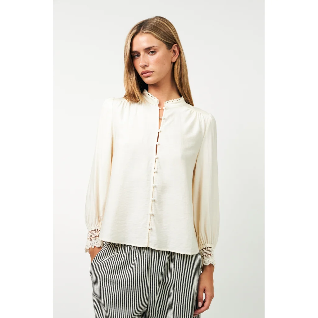 Lollys Laundry LuceLL Shirt LS creme - Image 4