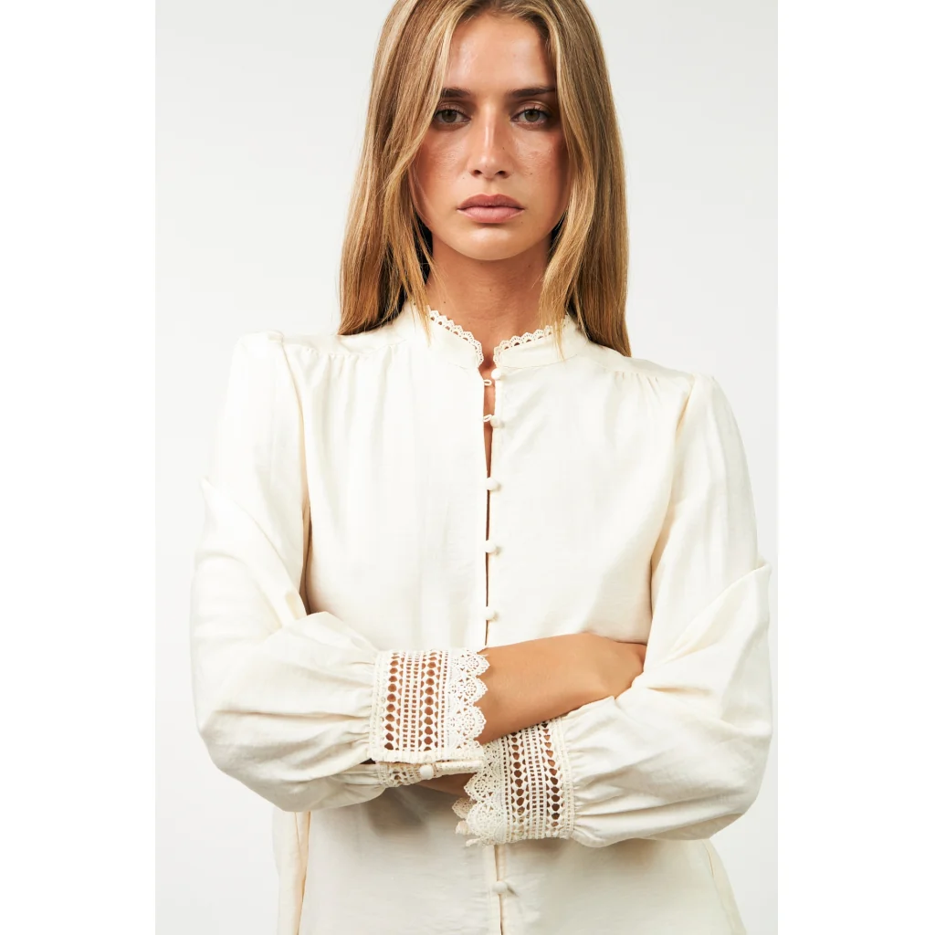Lollys Laundry LuceLL Shirt LS creme - Image 5