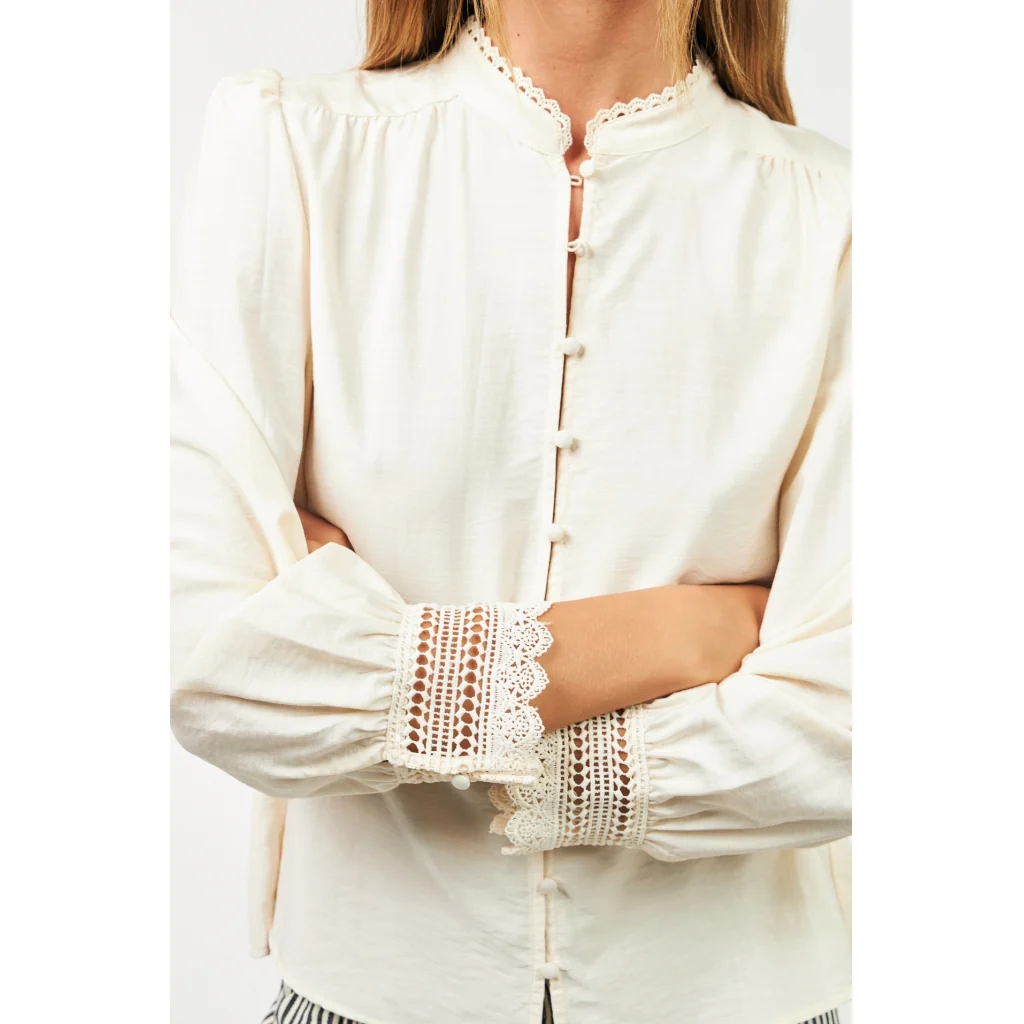 Lollys Laundry LuceLL Shirt LS creme - Image 7