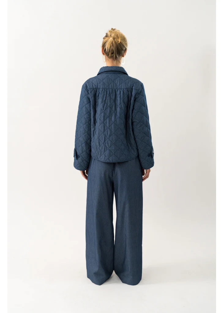 Lollys Laundry Viola Jacket blue stripe - Image 6