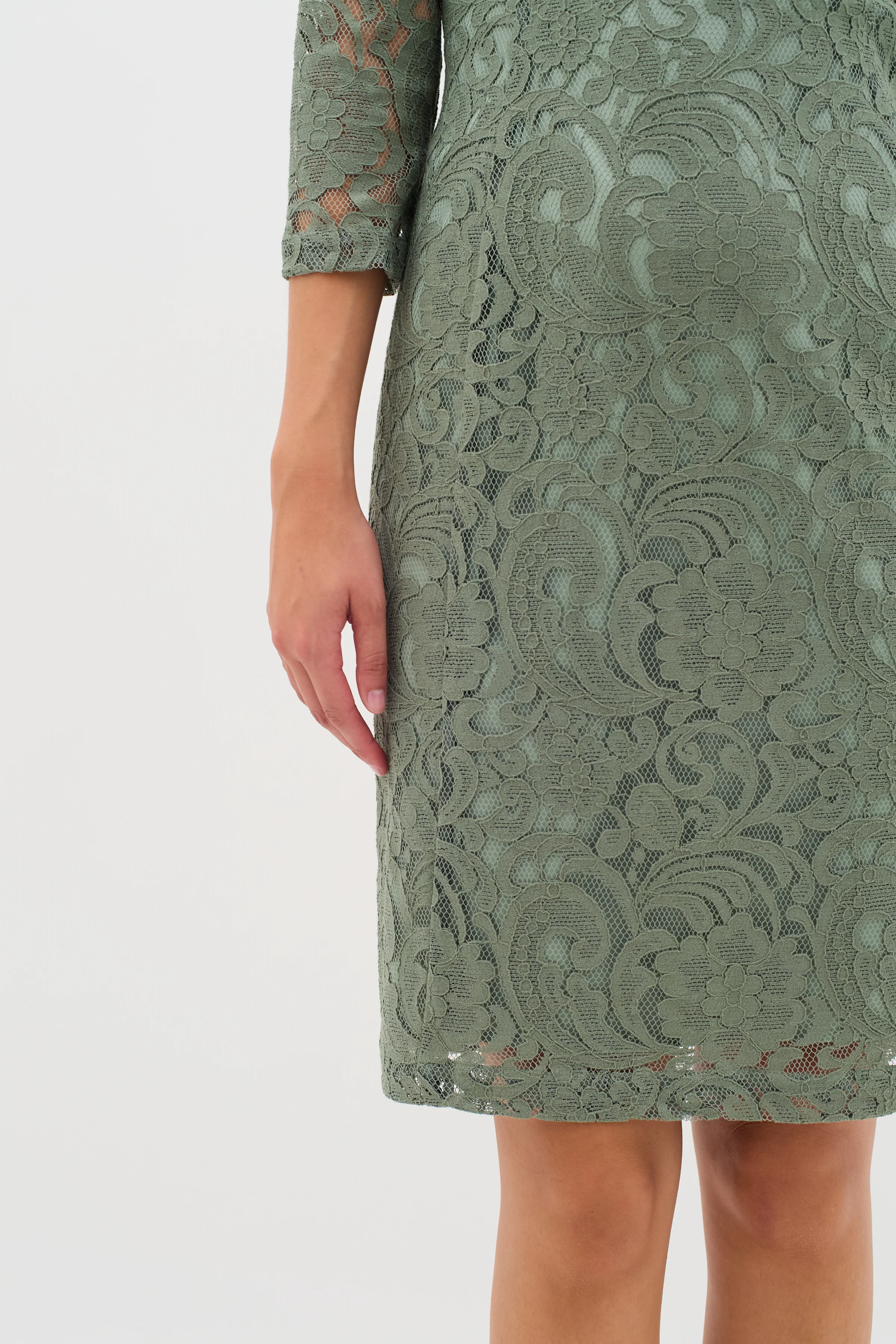 Inwear MaddyIW Patrice Dress Agave Green - Image 3