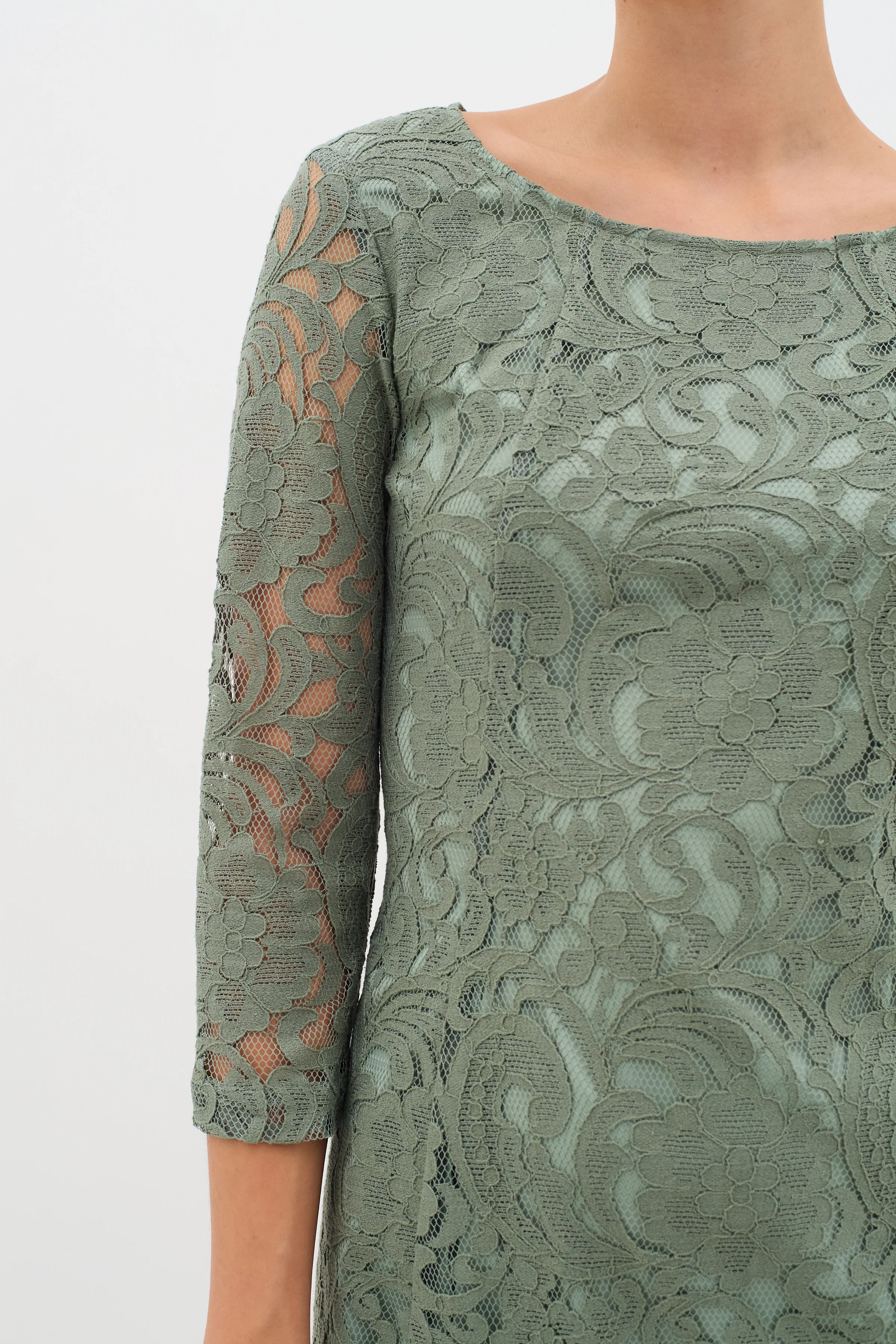 Inwear MaddyIW Patrice Dress Agave Green - Image 4