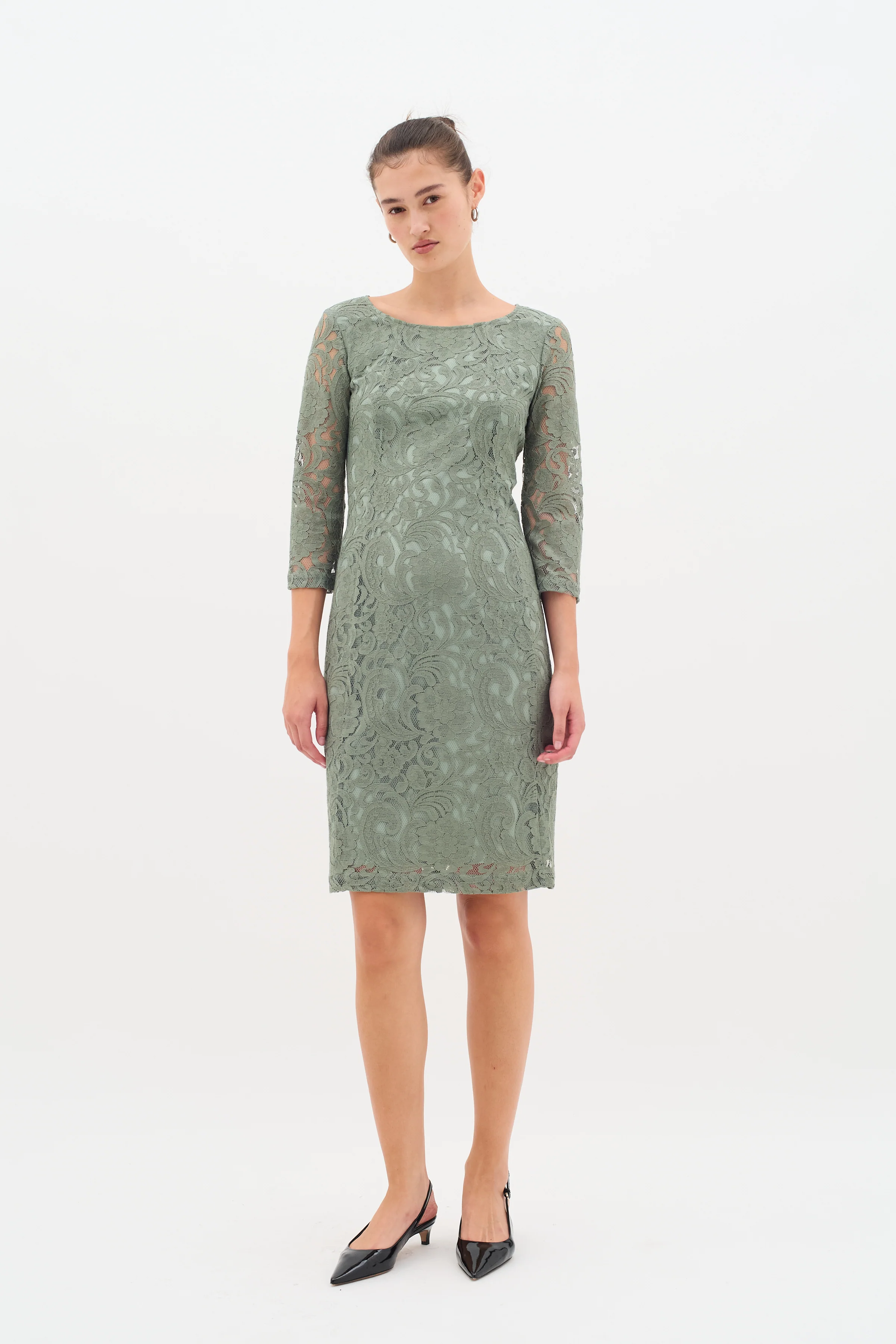 Inwear MaddyIW Patrice Dress Agave Green - Image 5