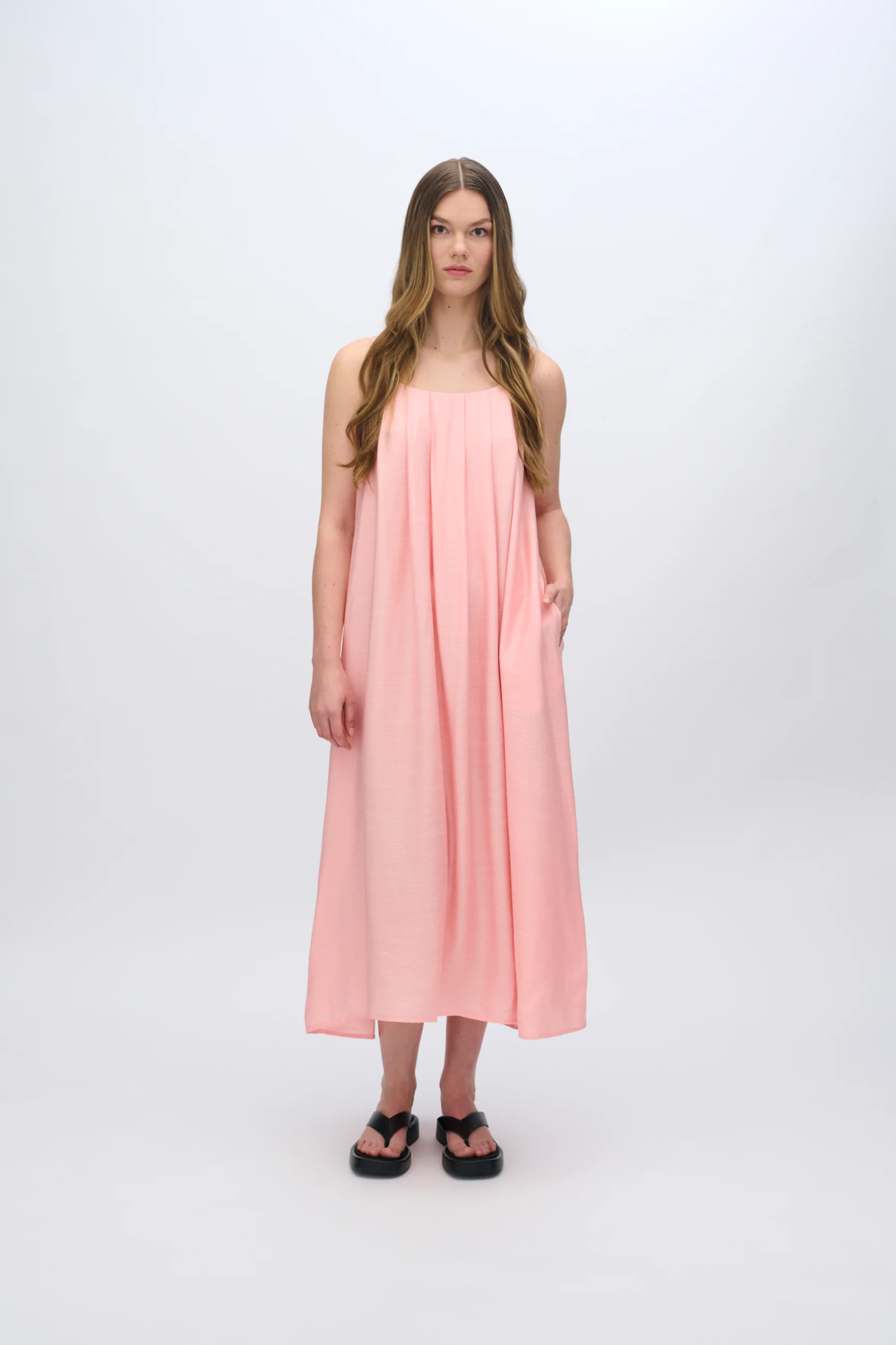 Moves Malia dress Cadmium Orange - Image 3
