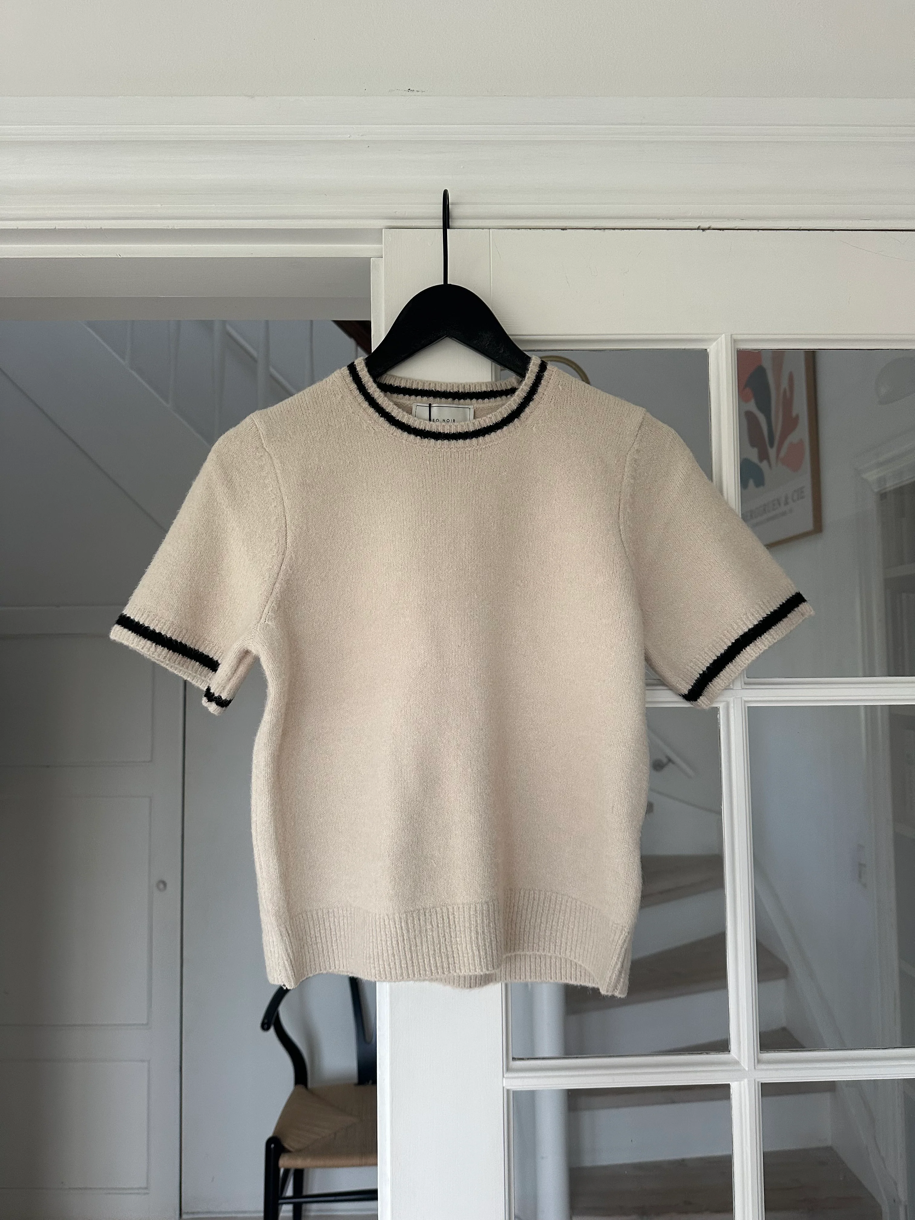 Neo Noir Mawina Knit Tee Ivory - Image 2