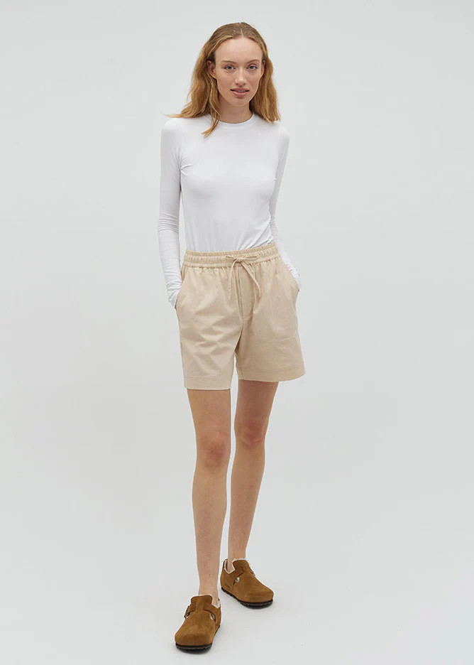 MByM Fidelina Shorts Oyster sand - Image 3
