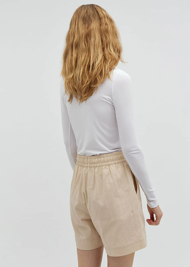 MByM Fidelina Shorts Oyster sand - Image 5