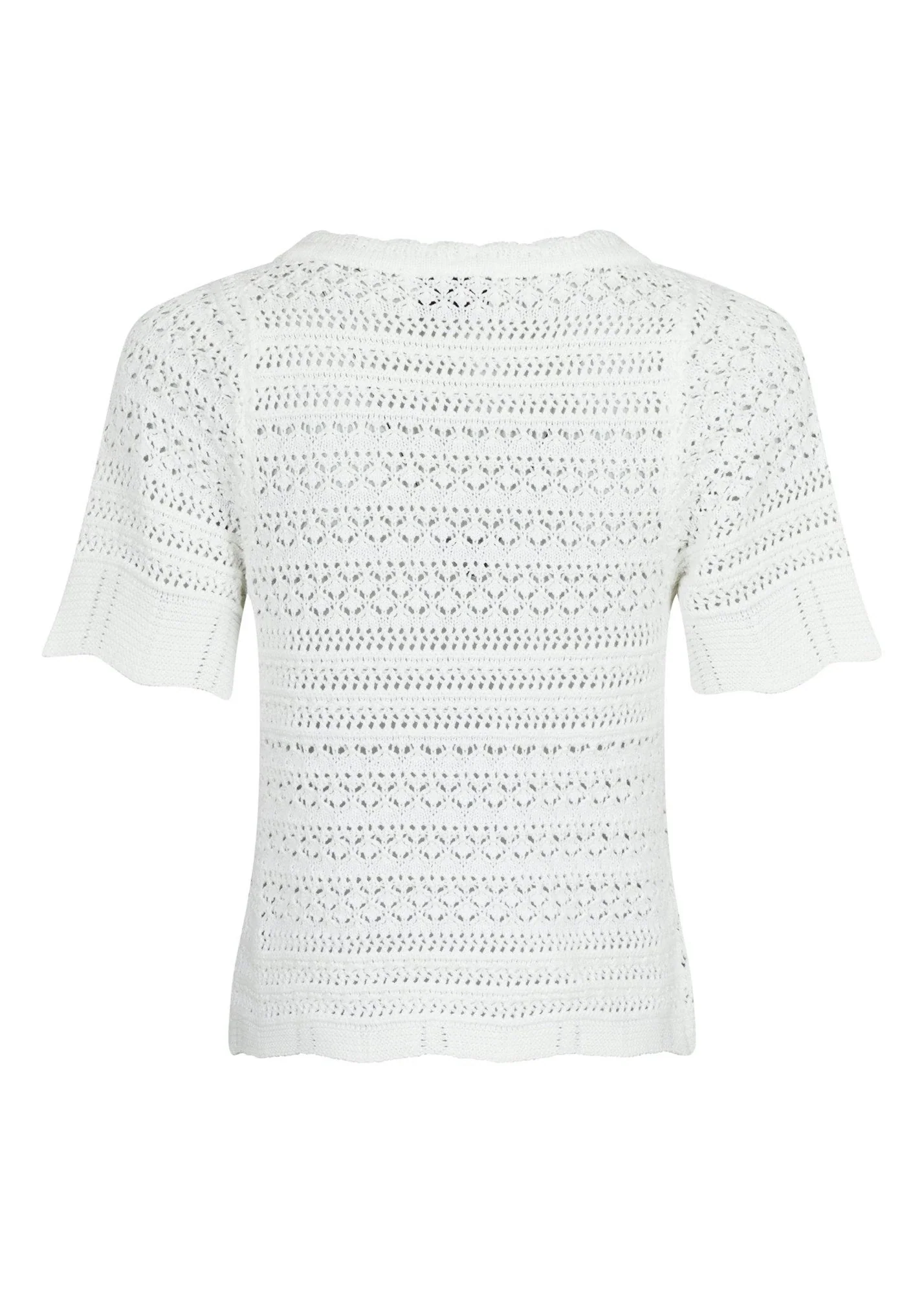Neo Noir Meiko Knit Blouse off white - Image 8