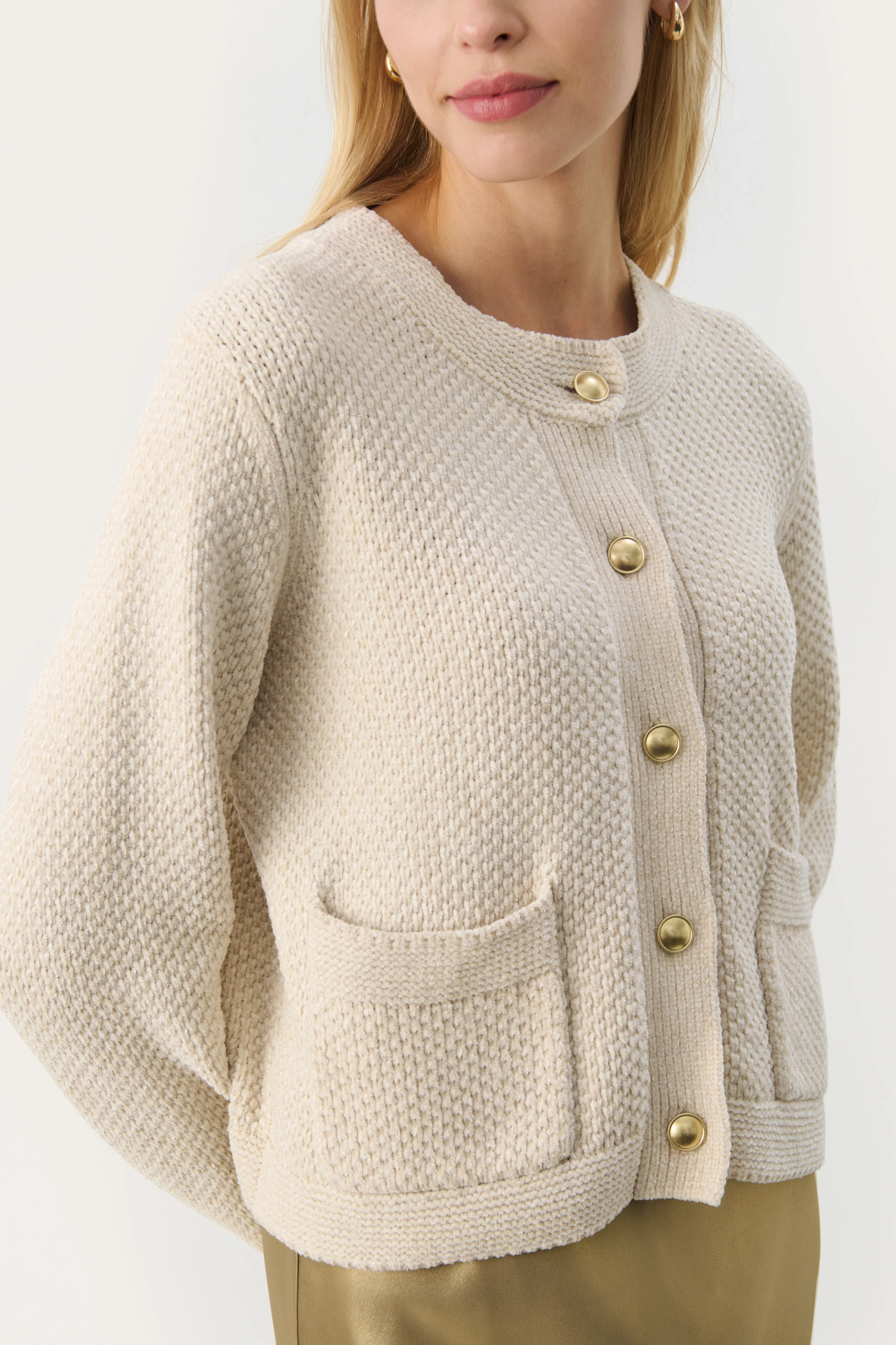 Part Two MikaPW Cardigan French Oak - Image 4
