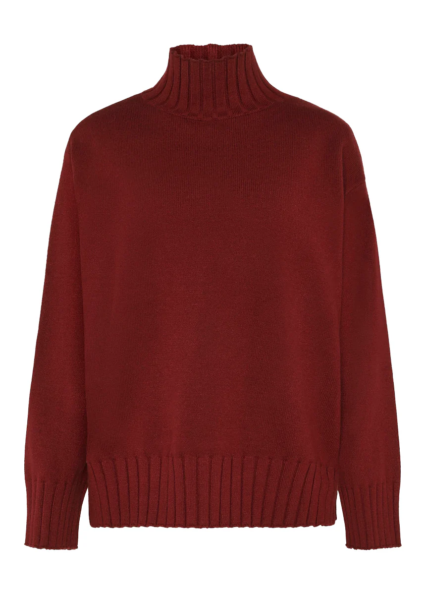 Minimum Darcys turtleneck merlot - Image 4