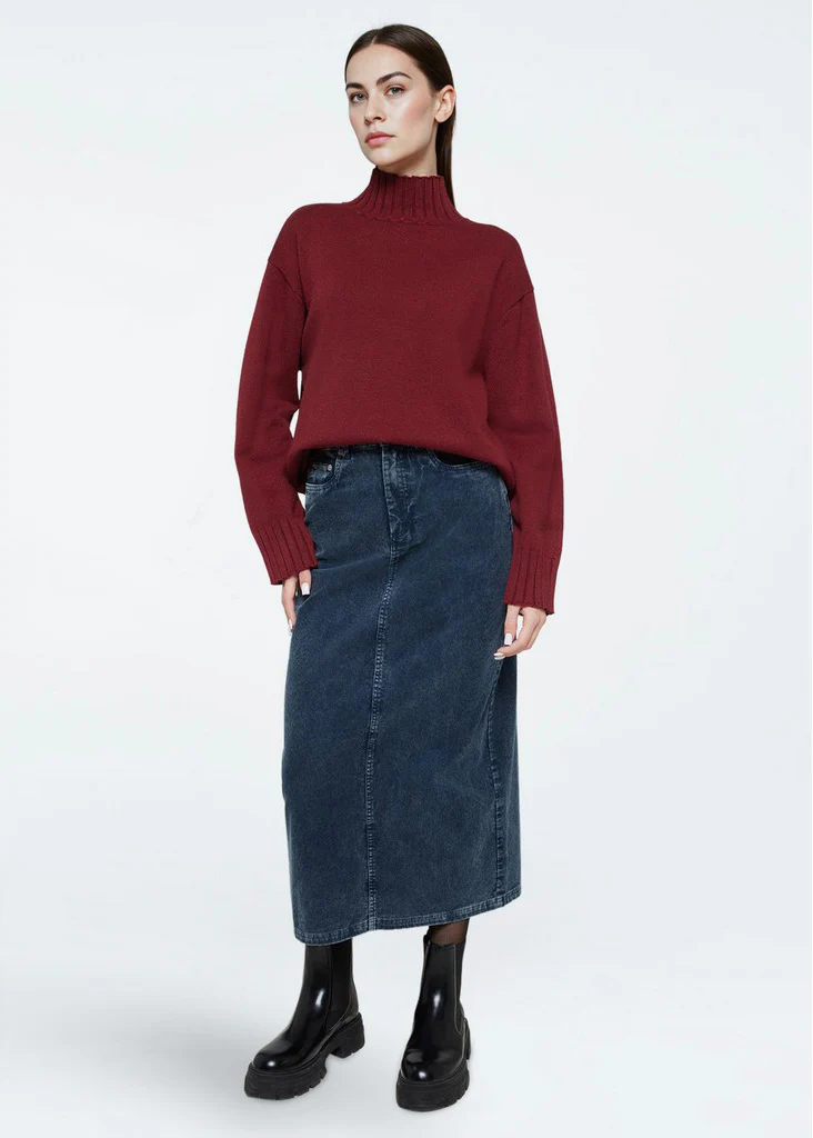 Minimum Darcys turtleneck merlot - Image 5