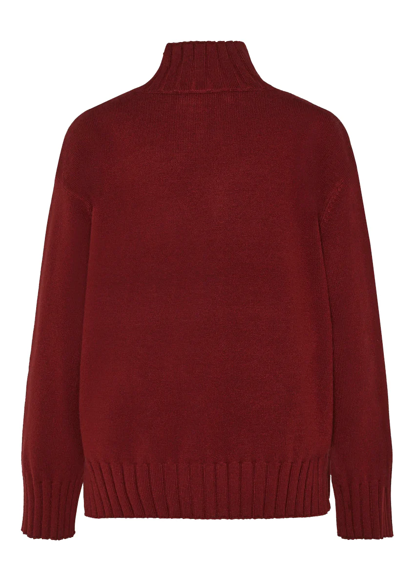 Minimum Darcys turtleneck merlot - Image 7