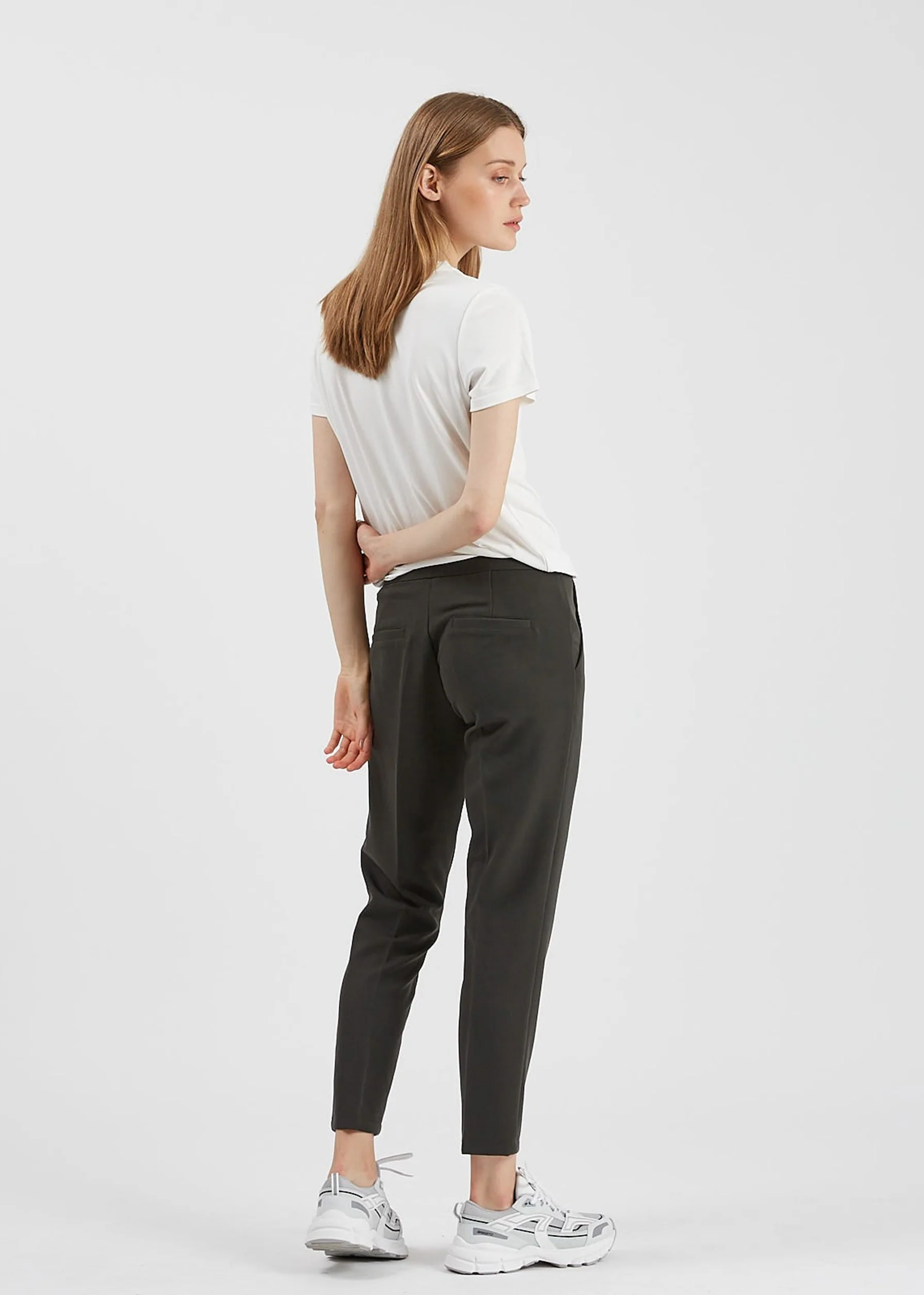 Minimum Halle bukser dark green - Image 4