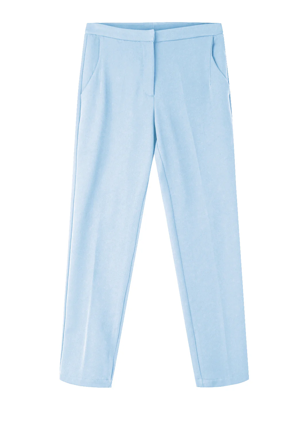 Minimum halle pants chambray blue - Image 3