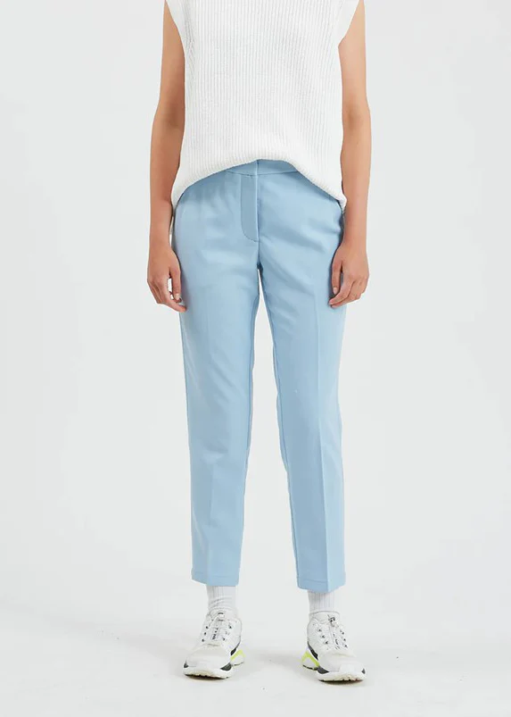 Minimum halle pants chambray blue - Image 5