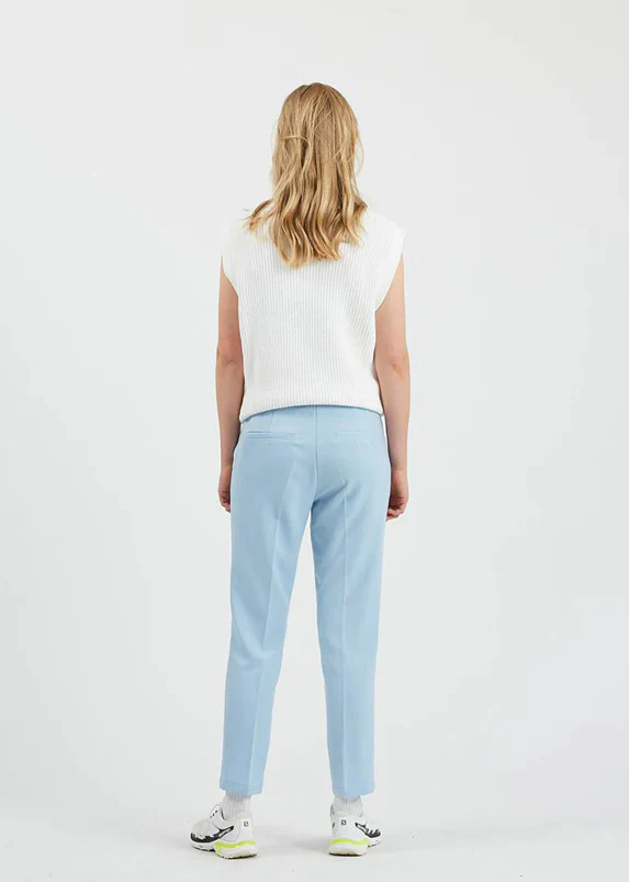 Minimum halle pants chambray blue - Image 6