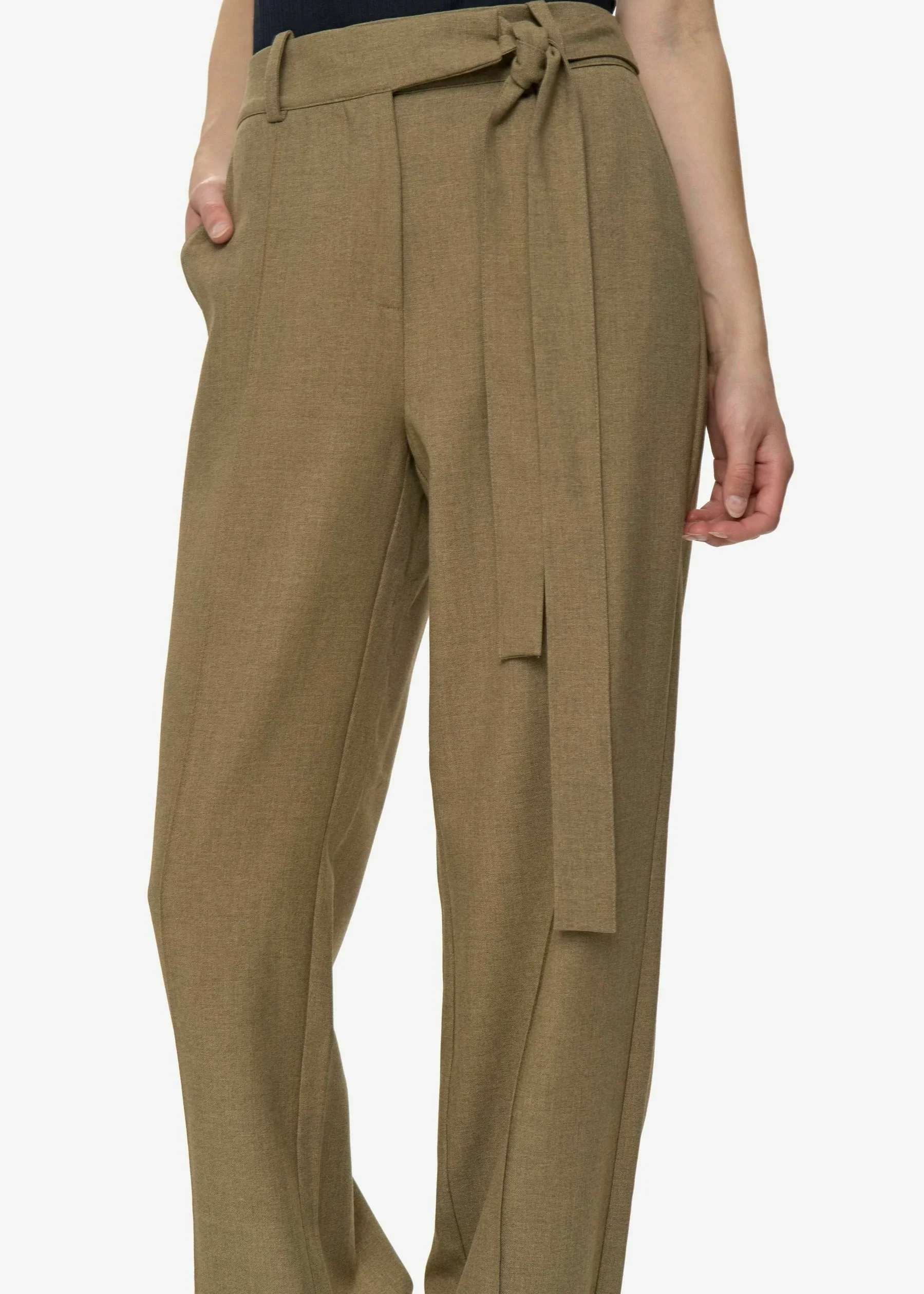 Minimum Miranda Pants Greige Melange - Image 4