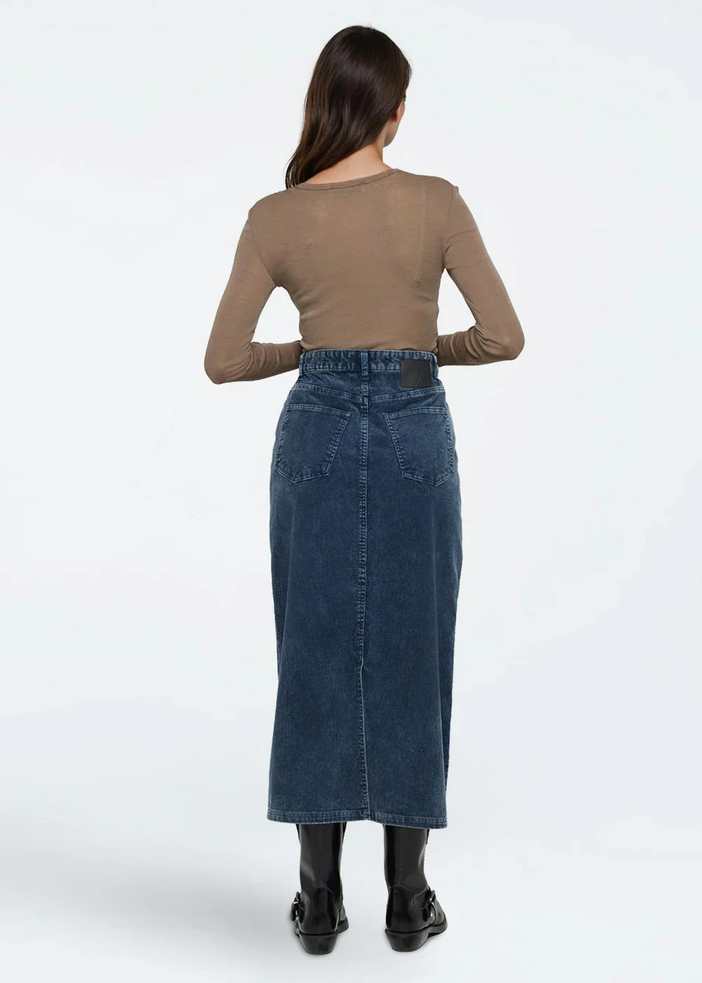 Minimum Natashas merino crewnneck Shitake - Image 3