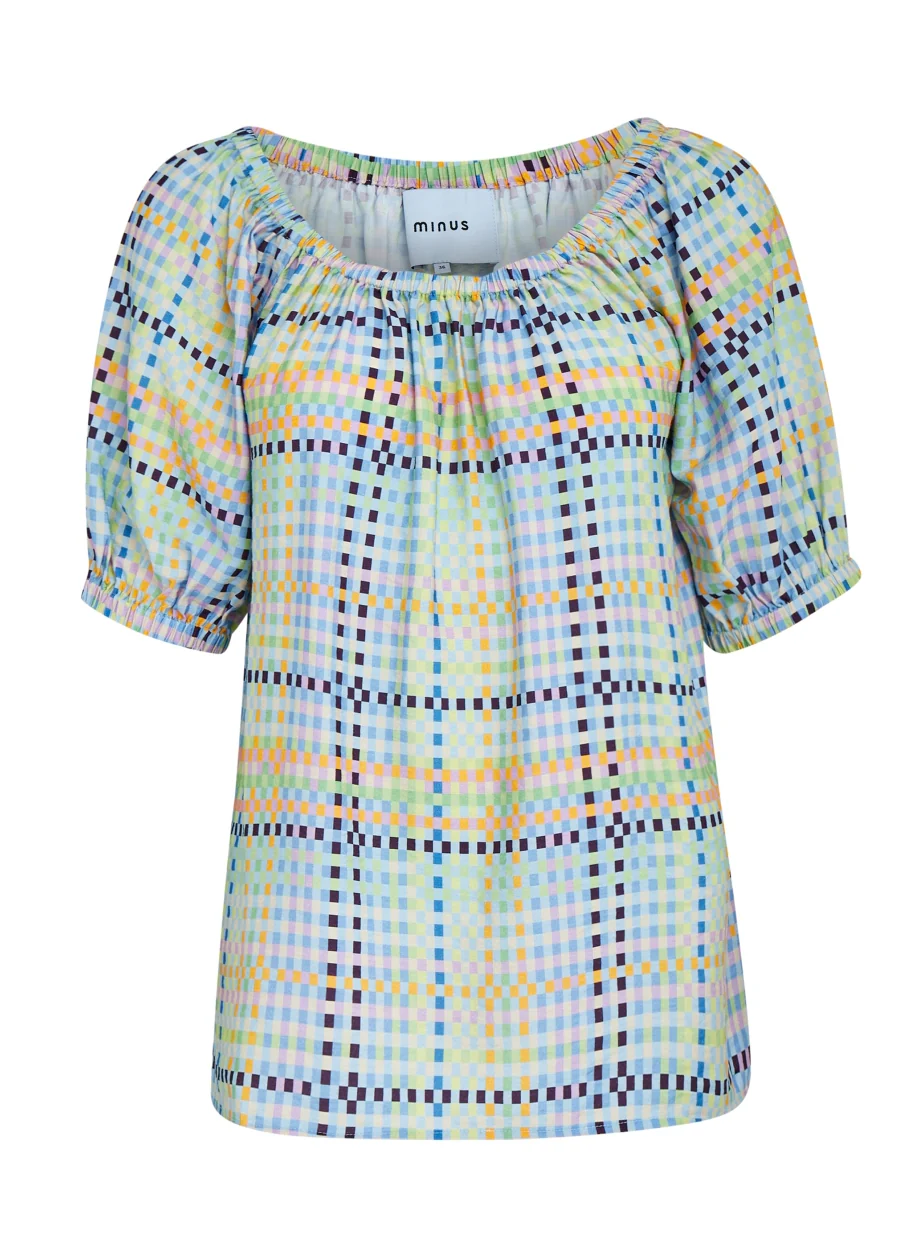 Minus Luretta blouse mango sortbet print - Image 4