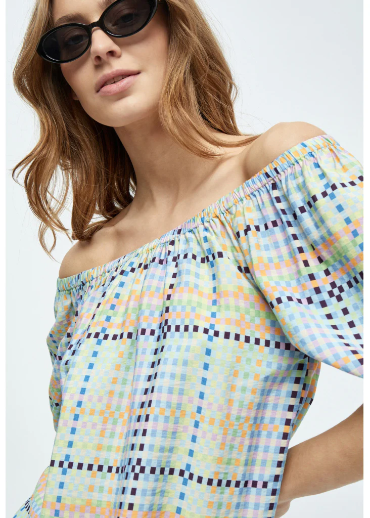 Minus Luretta blouse mango sortbet print - Image 8