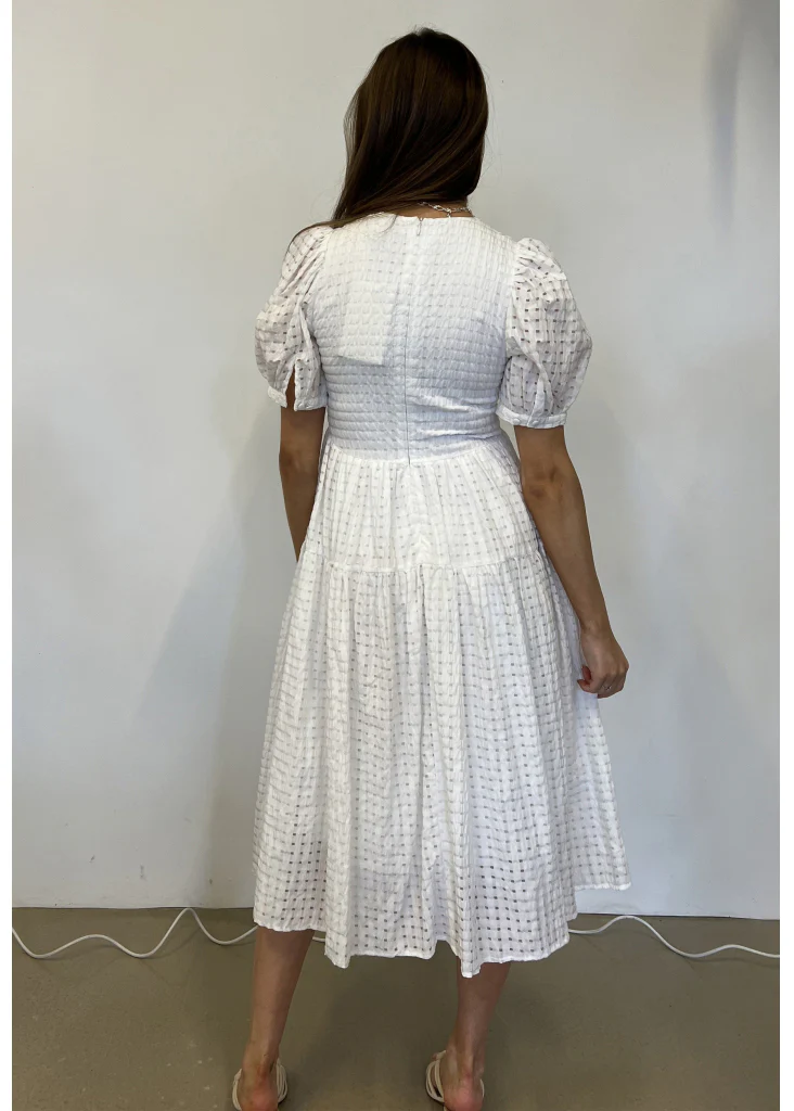 Minus MSKaja Dress 235 Cloud Dancer (off-white) - Image 3