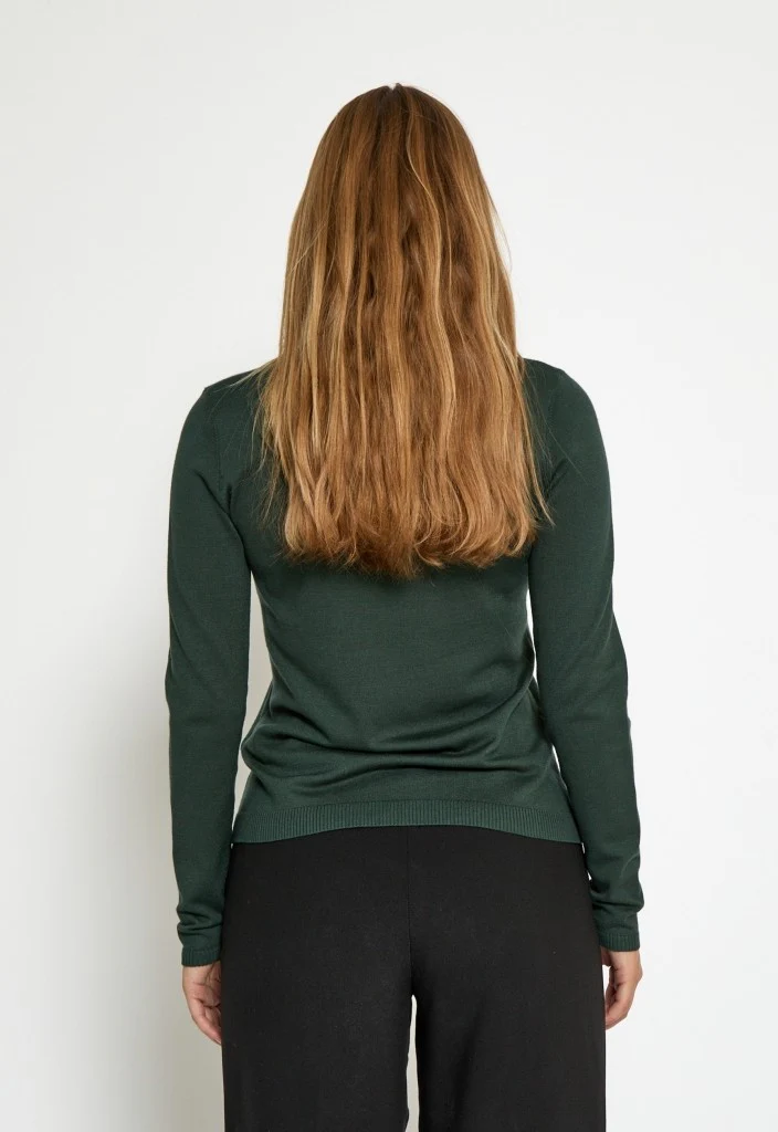 Minus MSLana Roll Knit Pullover 4112 Jungle Green - Image 5