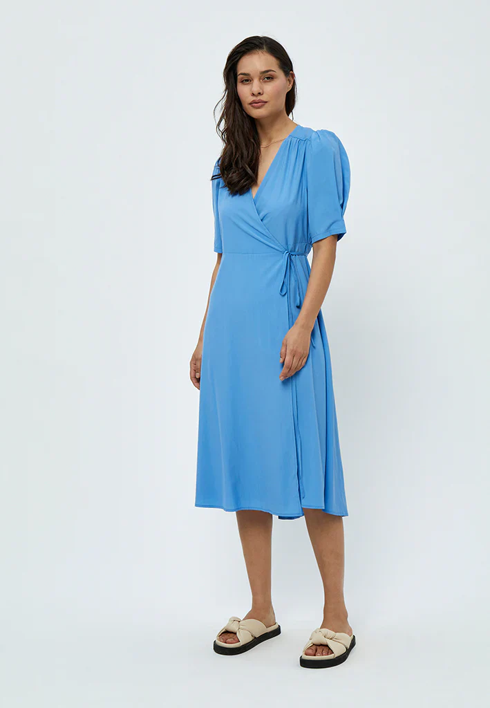 Minus MSMena Midi Dress 2993 Marina Blue - Image 3