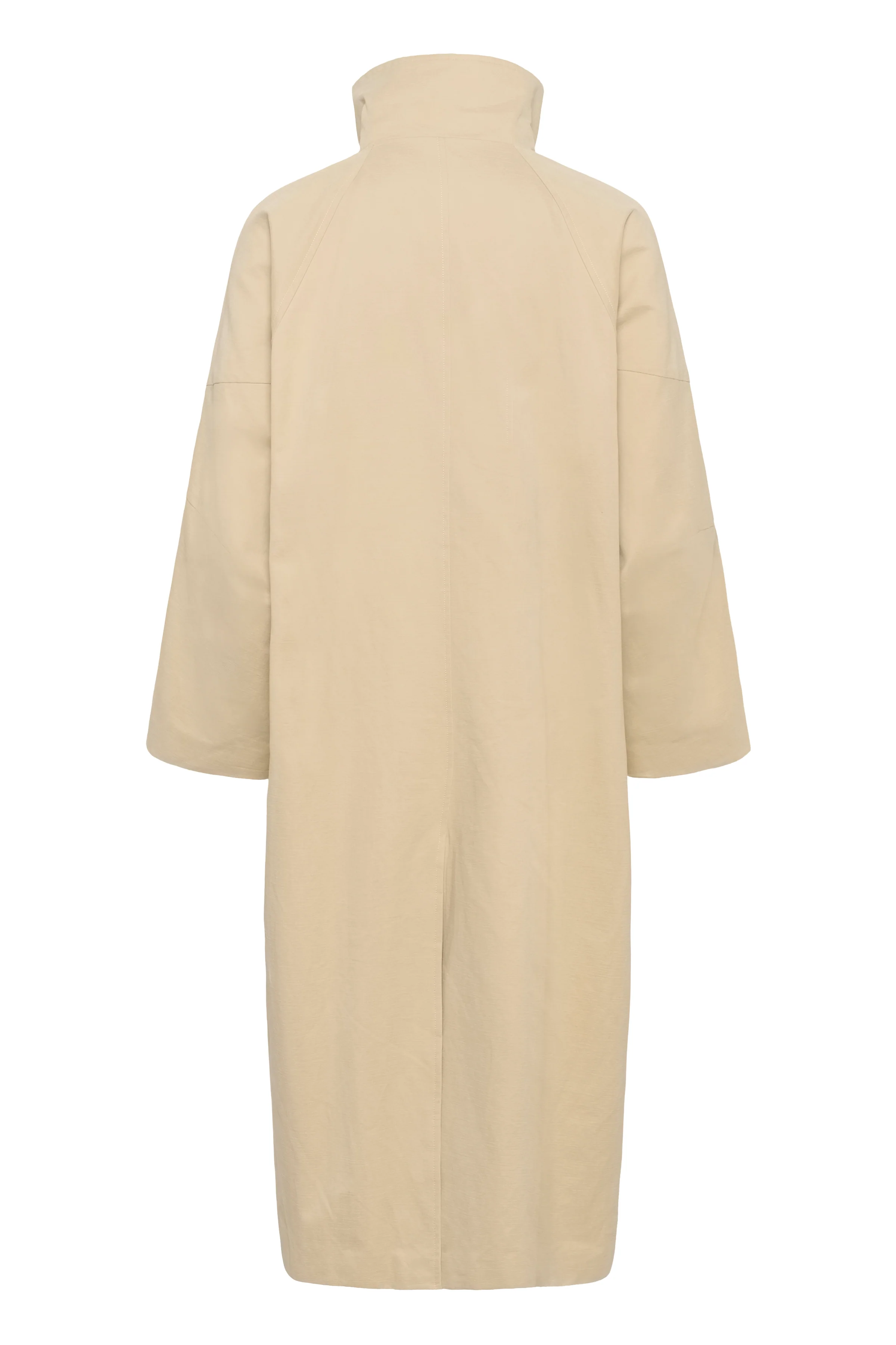 My Essential Wardrobe MWLyon Long Trenchcoat, Brown Rice - Image 9