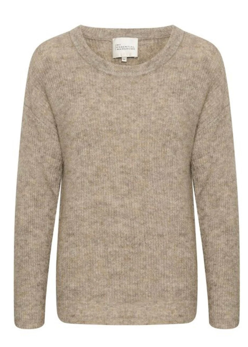 My Essential Wardrobe The Knit Pullover Dune Melange - Image 3