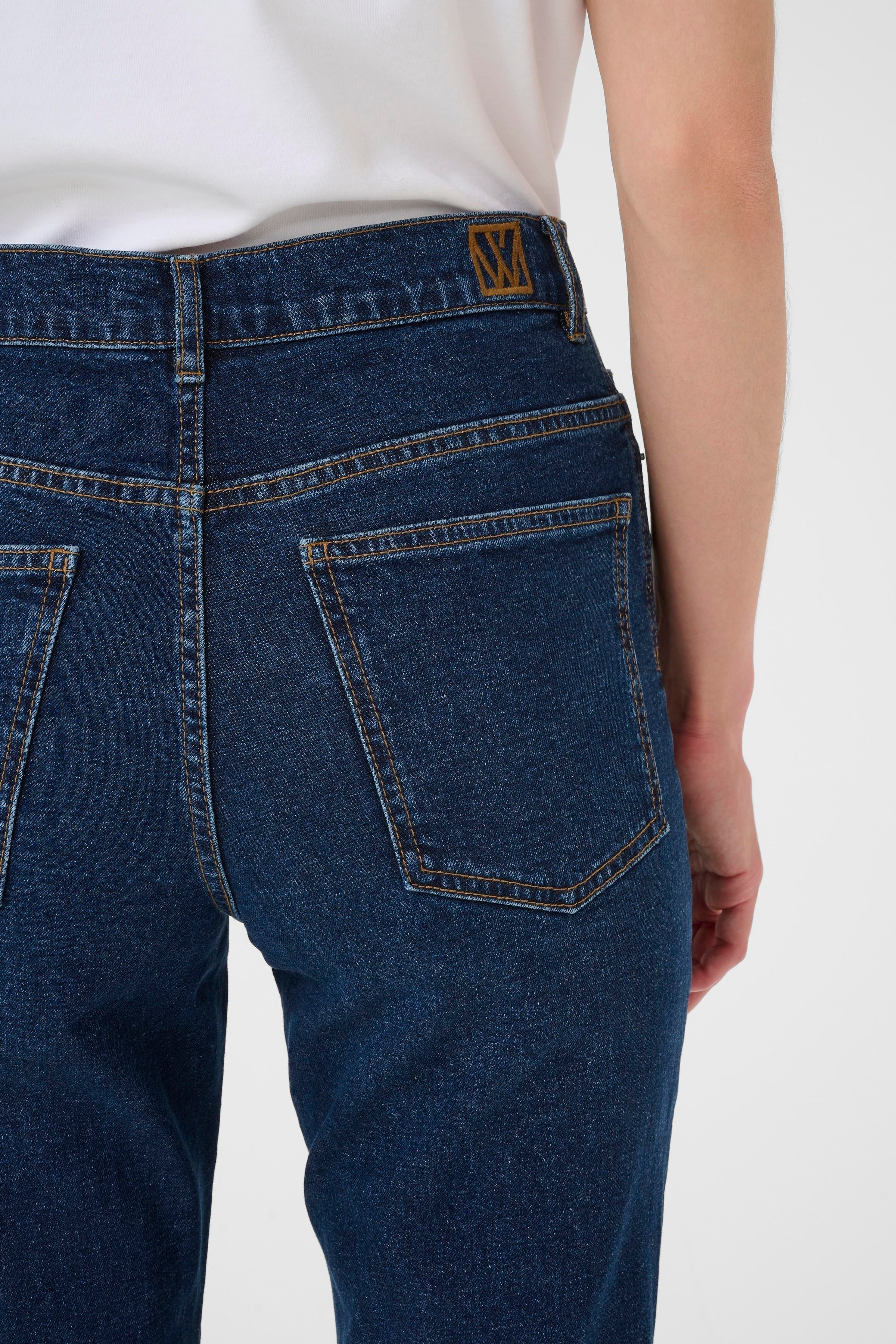Inwear NanaIW Bootcut Jeans Dark Wash Denim - Image 4