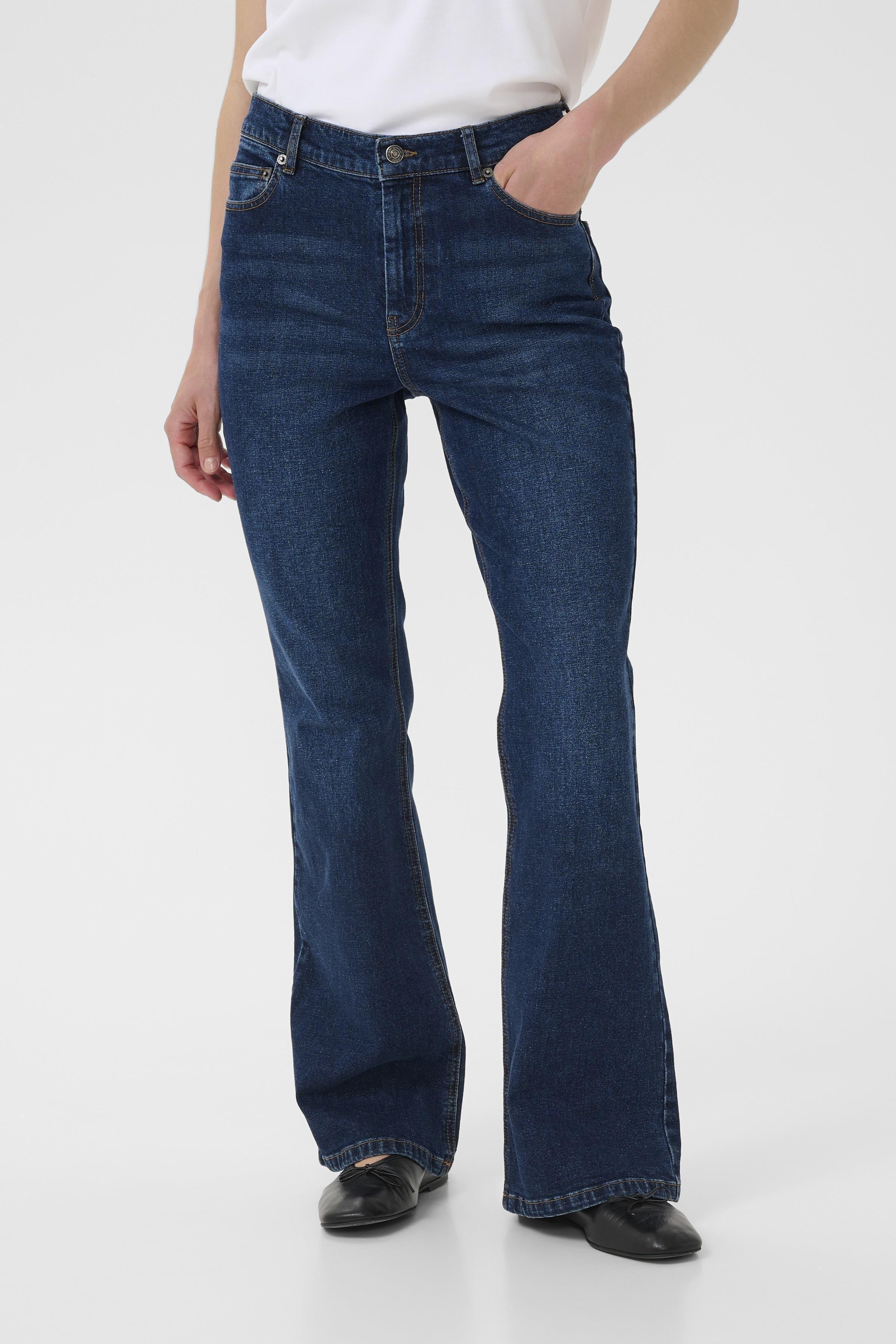 Inwear NanaIW Bootcut Jeans Dark Wash Denim - Image 7