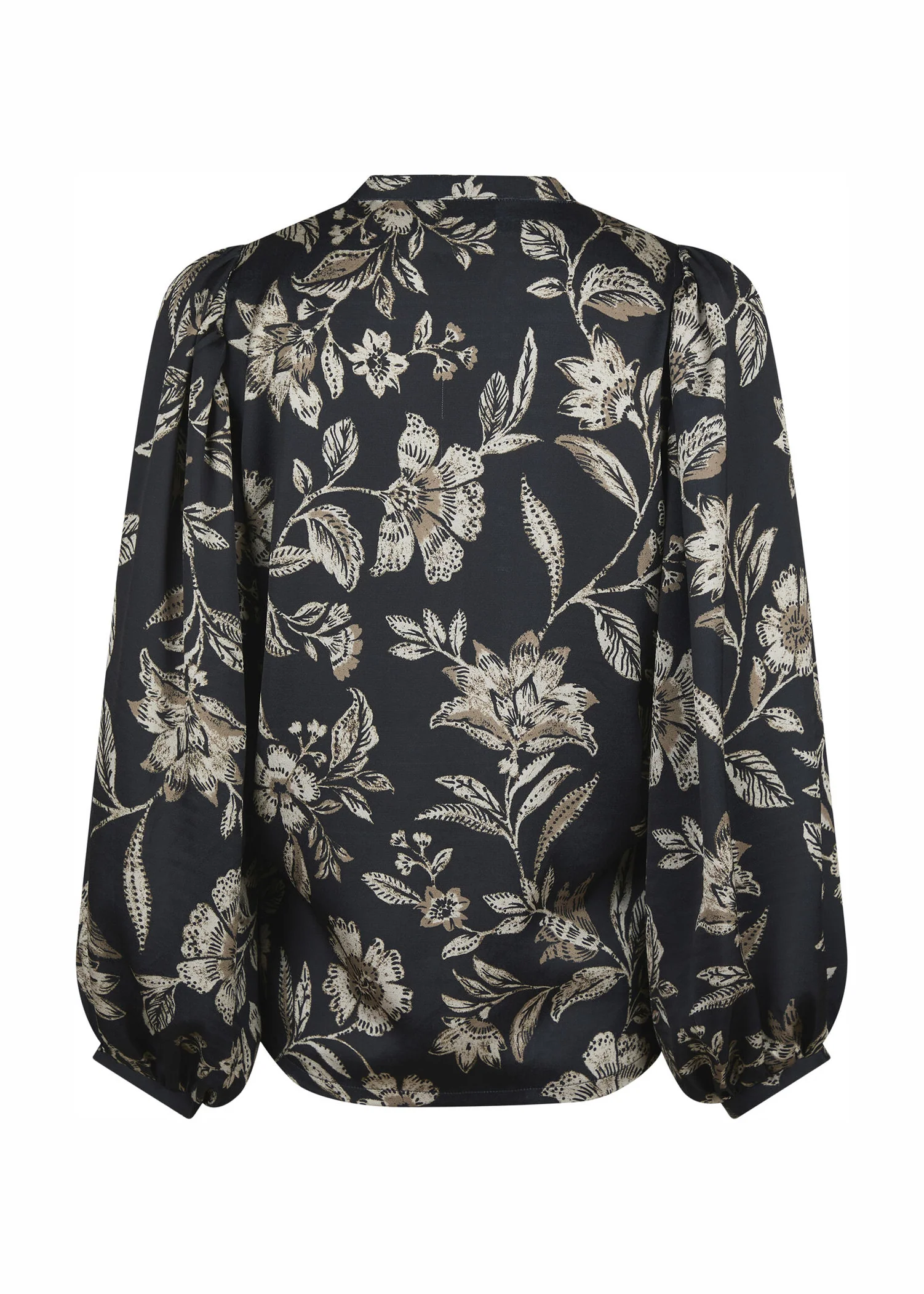 Neo Noir Nani Canvas Flower Blouse Dark Navy - Image 4