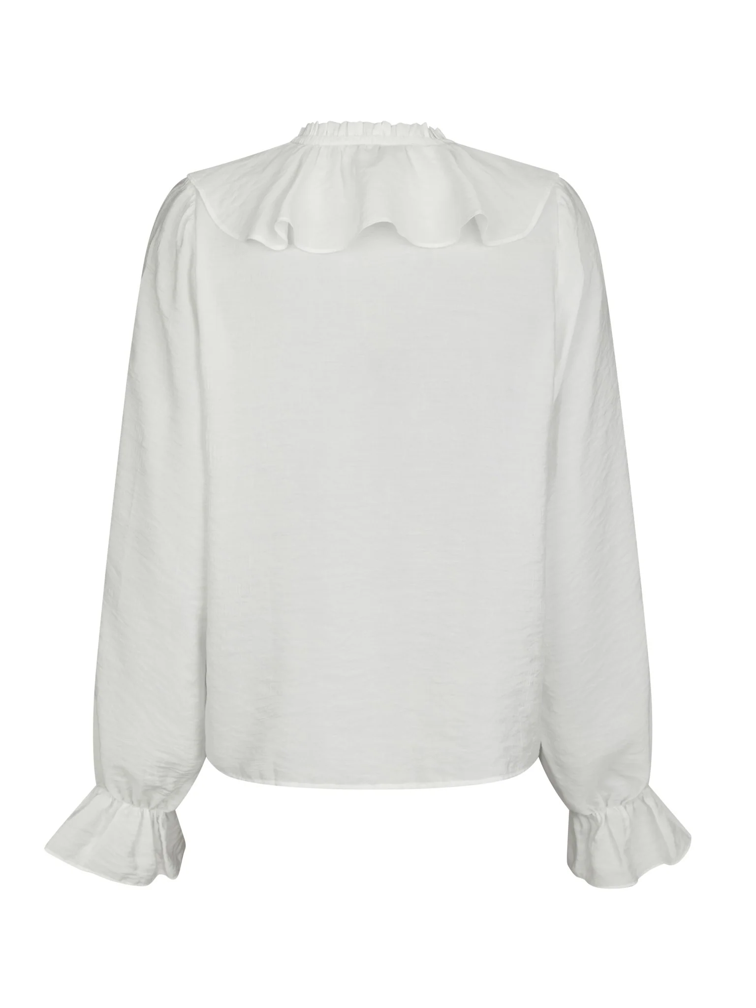 Neo Noir Aminea Ruffle Blouse White - Image 3